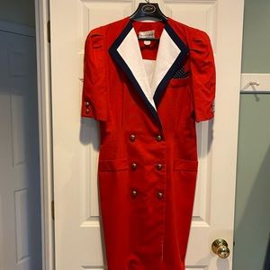 Cute Red, White & Blue Dress